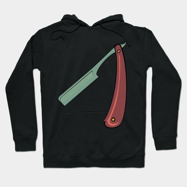 Straight-Edge Razor Hoodie by locheerio